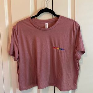Bella + Canvas Mauve Crop Top XL